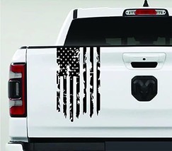 AnyStickerYouWant Distressed American USA US Flag Truck Tailgate Vinyl D... - €12,94 EUR