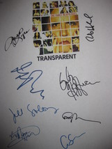 Transparent Signed TV Script Screenplay Autograph X8 Jeffrey Tambor Judith Light - £13.58 GBP