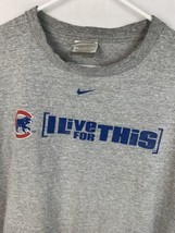 Vintage Nike T Shirt Chicago Cubs Team Logo Men’s Large MLB Baseball - $24.99