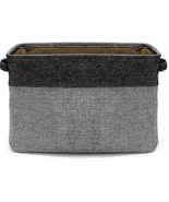 Sorbus ~ Collapsible ~ Storage Basket w/Handles ~ 15 x 10.75 x 9.5 ~ BLA... - €25,68 EUR