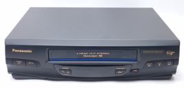 Panasonic PV-V4520-K Omnivision 4-Head Hi-Fi VCR Player No Remote TESTED - £37.58 GBP