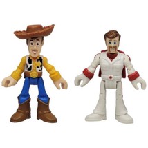 Imaginext Toy Story Woody &amp; Duke Kaboom Figures - £7.57 GBP