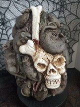 Halloween Prop Squeaking Rats Skull &amp; Bones Paper Magic Group Spirit Haunted Wow - £39.81 GBP