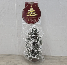 2004 Enchanted Forest 6&quot; Sisal Green Mini Tree # 289-3024 *NEW* - £6.12 GBP