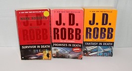 Author Nora Roberts Writes As J.D. Robb Three Book Bundle Collection Set, Includ - £18.26 GBP