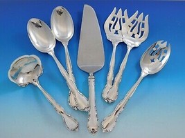 Mignonette by Lunt Sterling Silver Essential Serving Set Large 7 pieces - £370.75 GBP
