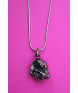 Meterorite Necklace W/ Chain Campo Del Cielo 6.7 Grams Genuine Dino Girl... - $41.13 CAD