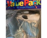 Shark Finger Puppets Value Pack 6 Pieces Birthday Party Favors New - $3.75