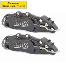 2 Pcs Fixing By Screws Aluminum ke Caliper Cover 3D Endless For  E30 E36 E46 E39 - £65.80 GBP