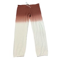 MARINE LAYER Blake Vintage Terry Joggers Amber Brown Dip Dye Size Large New - $34.65