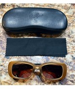 Ray-Ban Sunglasses Frame Only RB 4122 736/13 Brown Shimmer Square Italy ... - $280.89 MXN