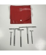 Mitutoyo 155-904, 1/2&quot; to 6&quot; 5 Piece Telescoping Gage Set - $2,638.68 MXN