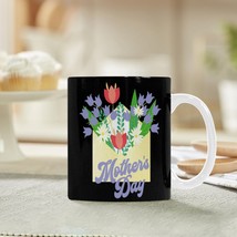 Ceramic Mug – 11 oz – Mother&#39;s Day Gift - MD Black Coffee Mug - $13.47