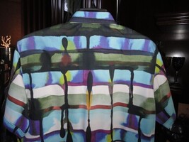Robert Graham Colorful Classic Short Sleeve Shirt Size Large image 7