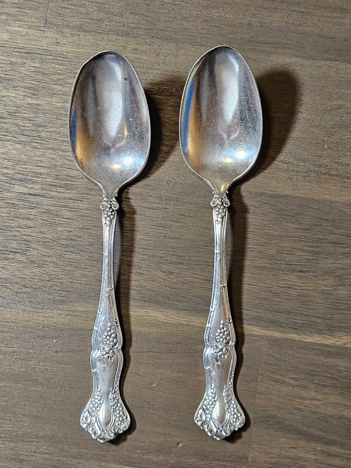 1847 Roger Bros XS Triple Serving Spoons Cromwell 8&quot; Set of 2 - $7.87