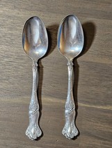1847 Roger Bros XS Triple Serving Spoons Cromwell 8&quot; Set of 2 - £6.27 GBP