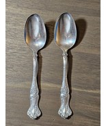 1847 Roger Bros XS Triple Serving Spoons Cromwell 8&quot; Set of 2 - £6.19 GBP