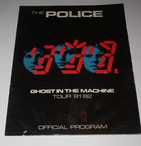 The Police Concert Tour Program Vintage 1982 Ghost In The Machine Fair/Good - $6.99