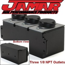 Jamar Performance Billet Aluminum Triple Remote Reservoir For Front Brakes, Rear - £337.43 GBP
