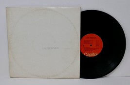 The Beatles White Album 12&quot; Vinyl Double LP Records Gatefold SWBO 101 w/Poster - £39.14 GBP