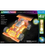JUEGO LASER PEGS COCHE RACER 4 EN 1 57 PIEZAS - $25.99