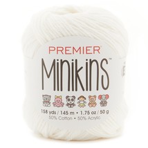 Premier Yarns Minikins Yarn-White - £30.94 GBP
