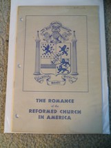 Vintage 1940 Booklet The Romance of the Reformed Church in America - £12.44 GBP