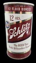 Old Vintage Schlitz Beer Can Metal Sign 8x12in  Mancave Garage 32 - $24.74