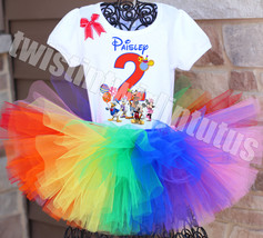 Mickey Mouse Clubhouse Birthday Tutu Outfit - £40.20 GBP