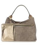 Gianni Chiarini Italian Made Metallic Canvas Large Carryall Tote Handbag... - $6,419.90 MXN
