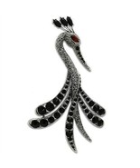 LO2393 - Imitation Rhodium White Metal Brooches with Top Grade Crystal  ... - $104.21 CAD