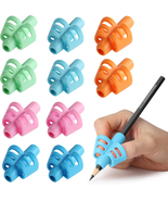  Pencil Grips for Kids Handwriting, 20 PCS (10 Finger Grips+10 Clips), P... - $196.87 MXN