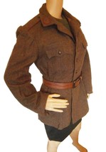 Vintage Soviet Era Bulgarian Women&#39;s military jeep jacket blazer coat ar... - $30.00