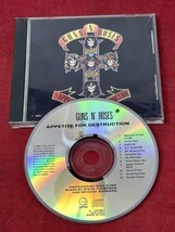 Guns N Roses Appetite For Destruction Music CD 1987 Geffen VTG USA - £5.53 GBP