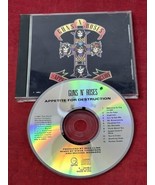Guns N Roses Appetite For Destruction Music CD 1987 Geffen VTG USA - £5.46 GBP