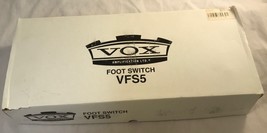 Vox VFS5 Footswitch for VT Series Amplifiers with Box Free Shipping ! - £59.18 GBP