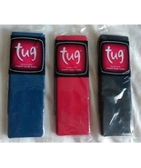Set of 3 - Brand New Tug Standard Solid Stretch Book Covers  - Red, Blue... - £2.32 GBP