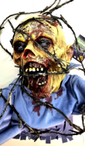 Spirit Halloween Barbwire Barb Wire Hanging Zombie Bloody Haunted House Decor - £79.92 GBP