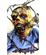 Spirit Halloween Barbwire Barb Wire Hanging Zombie Bloody Haunted House ... - $99.99