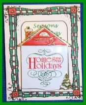Christmas PIN #0054 Homes for the Holidays 1995 Dickens Village Enamel Tac - £7.78 GBP