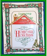 Christmas PIN #0054 Homes for the Holidays 1995 Dickens Village Enamel Tac - $183.76 MXN