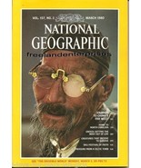 Book National Geographic Magazine 1980 (03) March~ Vol 157, No 3 ~ VGC - $7.38