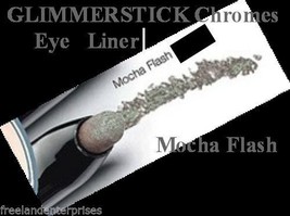 Make Up Glimmerstick Eye Liner Retractable CHROMES ~Color Mocha Flash ~NEW~ - £5.37 GBP
