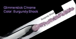 Make Up Glimmerstick Eye Liner Retractable CHROMES ~Color Burgundy Shock ~NEW~ - £5.49 GBP
