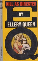 Kill As Directed By Ellery Queen (1963) Pocket Book Pb 1st - £7.39 GBP