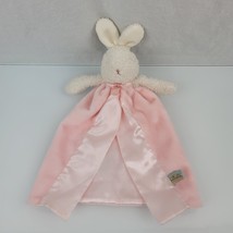Bunnies by the Bay Bunny Bye Bye Buddy Pink Lovey Security Blanket Satin... - $15.83