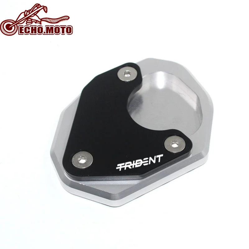 Motorcycle Accessories Kitand Side Stand extension Enlarge Plate Pad  Triumph Tr - £406.96 GBP