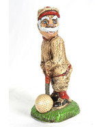 Vintage Statue Figure Chalkware Old Golfer KIMRO? - $176.01 CAD