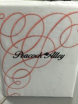 Peacock Alley &quot;Adagio&quot; 1 Pc  22&quot; X 22&quot; Deco Pillow Case  Coral/White  Nip  $135 - £46.97 GBP