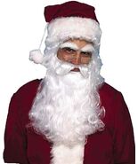 FORUM SANTA WIG AND BEARD SET CHRISTMAS COSTUME ACCESSORY 55783 - €16,32 EUR